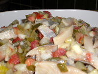 Feiner Fisch/Matjessalat